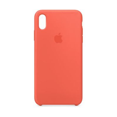 image Coque Apple iPhone Xs Max Silicone nectarine (orange)