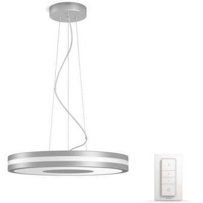 image Philips Hue White Ambiance BEING Suspension 39 W - Aluminium (télécommande incluse)