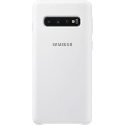 image Coque Silicone Ultra Fine Blanc Galaxy S 10