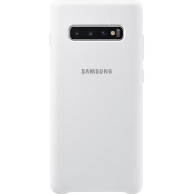image Coque Samsung S10+ Silicone ultra fine blanc