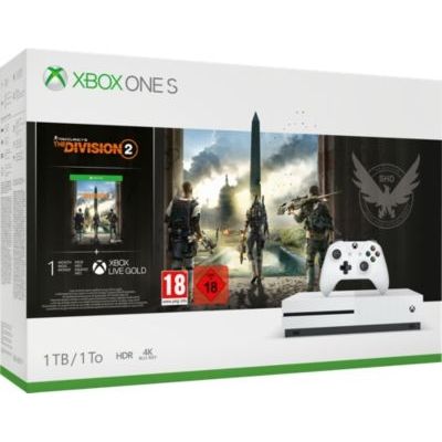 Pack de Console Xbox One S 1 To + Tom Clancy's The Division 2