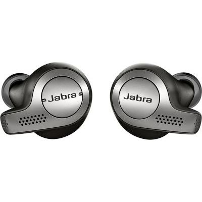 image Jabra Elite 65t Écouteurs - Écouteurs Bluetooth sans Fil à Isolation Passive du Bruit avec Technologie à 4 Microphones - Noir Titane