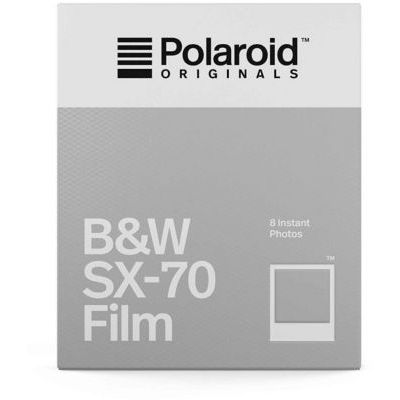 image Polaroid Originals 4677 Film Noir et Blanc pour Appareil Polaroid SX-70