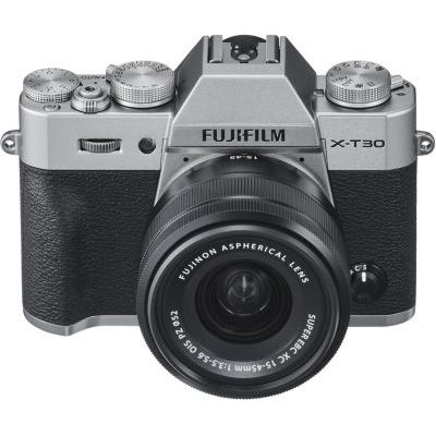 image Fujifilm 16619126 Appareil Photo Hybride X-T30 + XC15-45mmPZ Silver