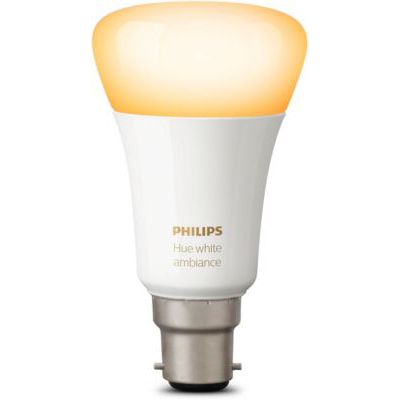 image Philips Hue Ampoule LED Connectée White Ambiance B22 Compatible Bluetooth, Fonctionne avec Alexa