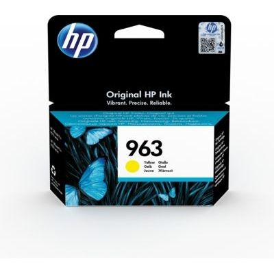 image HP 963 3JA25AE, Cartouche d'encre jaune authentique pour imprimantes Tout-en-un HP OfficeJet Pro 9010 / 9020