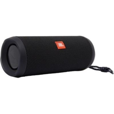 image JBL Flip 4 Black Enceinte Portable Robuste - Étanche IPX7 pour Piscine & Plage - Autonomie 12 hrs - Qualité Audio Bluetooth, Noir