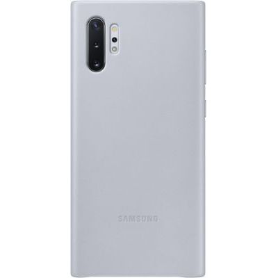image SAMSUNG Coque Cuir Gris Galaxy Note 10+