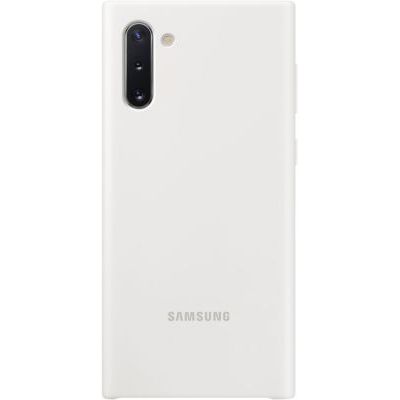 image SAMSUNG Coque Silicone Blanc Galaxy Note 10