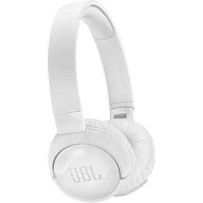 image JBL Tune 600BTNC Casque à Réduction de Bruit Active - Écouteurs Audio avec Microphone - Autonomie + de 12 Heures - Streaming Musical Sans Fil, Bluetooth, Blanc
