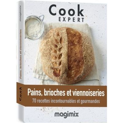 image Livre de cuisine Magimix Pains brioches viennoiserie Cook Expert