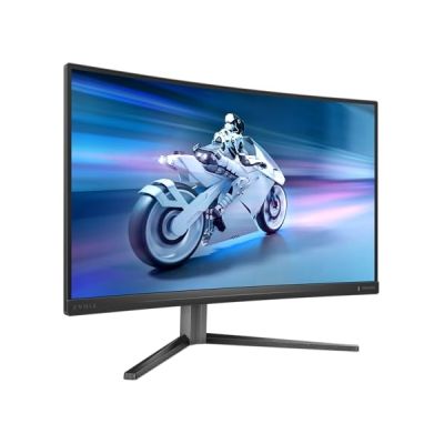 image Philips Evnia 27M2C5200W Moniteur de Jeu incurvé FHD 27", 280 Hz, HDR10, 1 ms GtG, FreeSync Prem. (2560x1440, 2X HDMI 2.0, 1x DP 1.4) Gris foncé