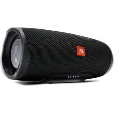 JBL Charge 4 - Enceinte Bluetooth portable avec USB - Robuste et étanche : pour piscine et plage - Son puissant - Autonomie 20 hrs - Noir