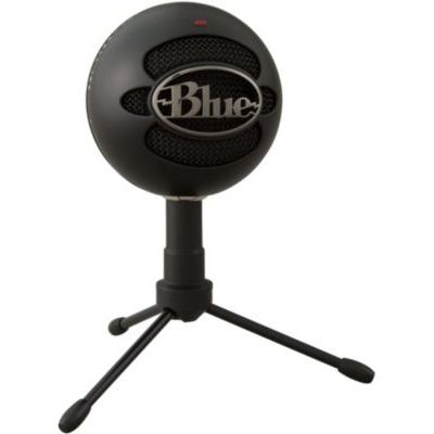 image Blue Microphones Snowball iCE Microphone à Condensateur Cardioïde, Noir