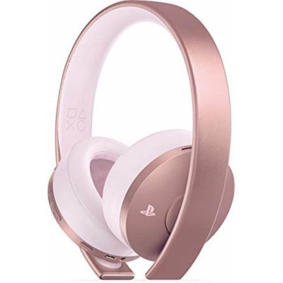 image PlayStation Casque-micro sans fil PS4, Audio 3D, Édition Gold, Or rose