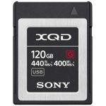 image produit Sony QDG120F Carte mémoire Flash XQD 120 Go (128 Go préformat) 5 x Hard XQD - Haute Vitesse de Lecture 440 Mo/s et écriture 400 Mo/s
