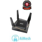 image produit ASUS RT-AX92U Système WiFi 6 Ai Mesh AX6100 Tri-Bande Gigabit (OFDMA, Triple VLAN, Mode Router/Point d'accès, AiProtection Pro, Support AI Mesh WiFi) - livrable en France