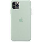 image produit Apple Coque en silicone (pour iPhone 11 Pro Max) - Béryl Vert