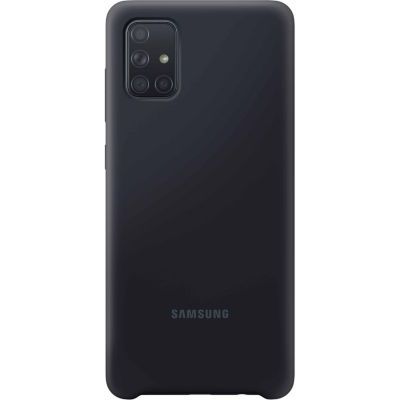 image Samsung Coque Silicone G A71 Noir