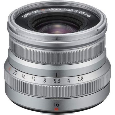 image Fujifilm 16611693 Objectif XF 16mm F2.8 R WR Silver