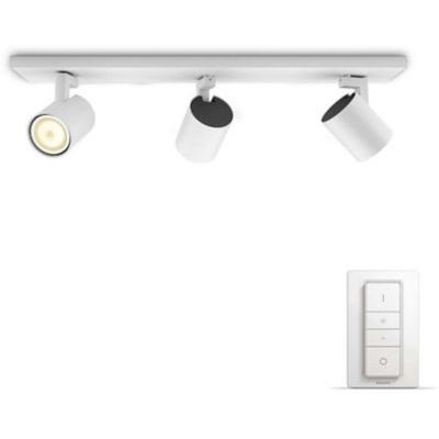 image Philips Hue White Ambiance RUNNER Spot barre tube 3x5.5W - Blanc (télécommande incluse)