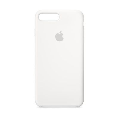 image Apple Coque en Silicone (pour iPhone 8 Plus / iPhone 7 Plus) - Blanc
