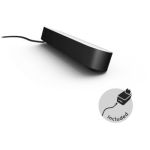 image produit Philips Hue Play Pack White & Color Ambiance X1 6,6 W - Noir & Dim Switch Télécommande nomade variateur de lumière