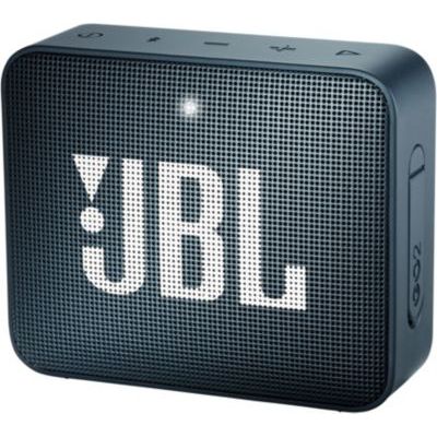 image JBL GO 2 Mini Enceinte Portable - Étanche pour Piscine & Plage IPX7 - Autonomie 5hrs - Qualité Audio, Bluetooth, Bleu Foncé
