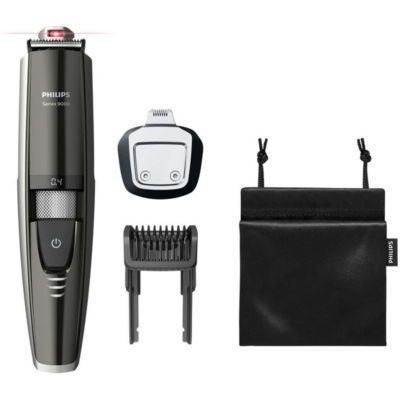 image Philips Séries 9000 Tondeuse Barbe avec Système de Coupe Avancé/Guide Laser