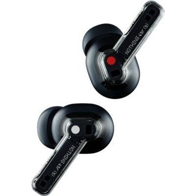 image Nothing Ear (a) ecouteurs Bluetooth sans Fil avec Intégration de ChatGPT, Réduction Active du Bruit, Algorithme Bass Enhance et Jusqu’à 42,5 Heures d’écoute - Noir