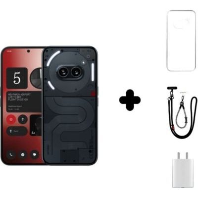 image Pack nothing Phone(2a) Noir 256 Go boir + Chargeur 45W + Coque