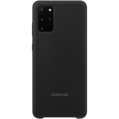 image Samsung Galaxy S20 + 5G d'origine Housse en silicone/étui pour téléphone portable - Noir