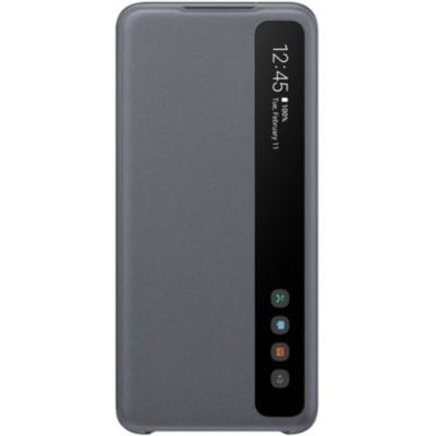 image Samsung Clear View Cover Galaxy S20 - Gris