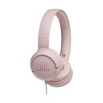 image produit Casque JBL Tune500 avec Fil (Commande et Microphone Intégrés) - Rose