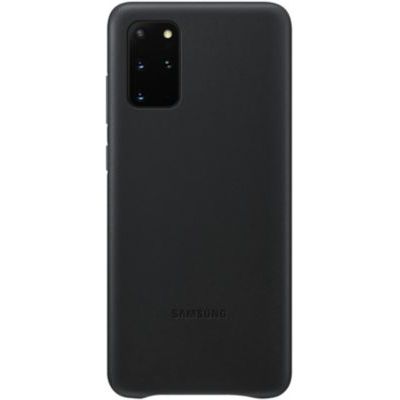 image Samsung Leather Cover Galaxy S20+ - Cuir noir
