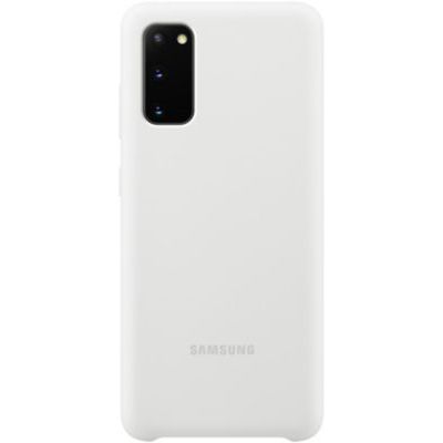 image Samsung coque silicone Galaxy S20 - Blanc