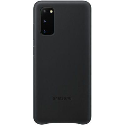 image Samsung Leather Cover Galaxy S20 - Cuir noir