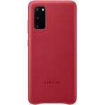 image produit Samsung Leather Cover Galaxy S20 - Cuir rouge Bordeaux