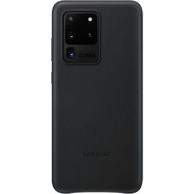 image Samsung Leather Cover Galaxy S20 Ultra - Cuir noir