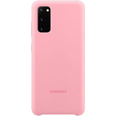 image Samsung coque silicone Galaxy S20 - Rose