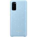 image produit Samsung Cache LED (EF-KG980) pour Galaxy S20 5G, Bleu (Sky Blue)