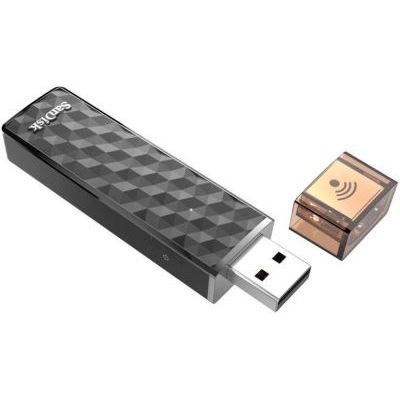 image SanDisk - SDWS4-032G-G46 - Clé USB Connect 2.0 sans Fil 32 Go Noire