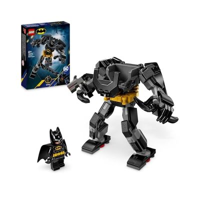 image LEGO Superheroes DC L’Armure Robot de Batman - Jouet de Super-héros pour Enfants - Figurine XXL et Minifigurine à Collectionner - Idée Cadeau Créatif pour Les Garçons et Filles dès 6 Ans 76270