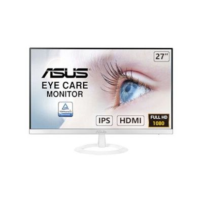 Comparer les prix : ASUS VZ279HE-W - Ecran PC 27 Blanc FHD - Dalle IPS -  16:9 - 1920x1080 - 250cd/m² - 2x HDMI et VGA - Profil ultra-fin de 7 mm 