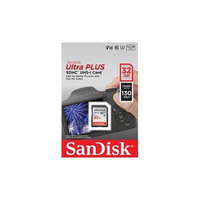 image Carte mémoire SD Sandisk ULTRA PLUS 32G