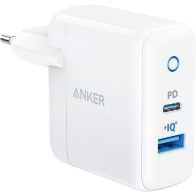 image Chargeur secteur ANKER USB-C / A 20W