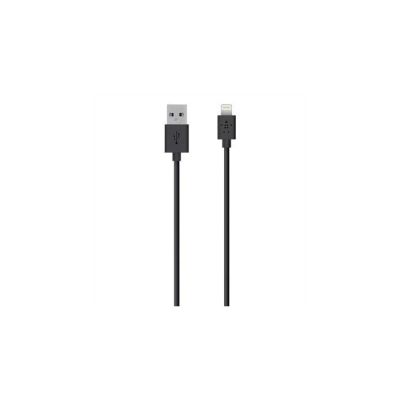 image Belkin Câble Lightning vers USB mixit (Câble de recharge Certifié Apple MFi, 1,2 m,  Noir)