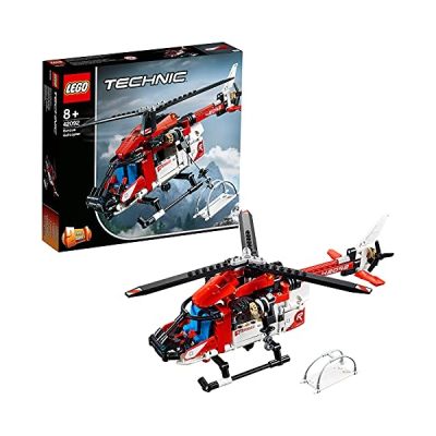 LEGO Technic L'hélicoptère de secours Jeu de construction, 325 Pièces 42092