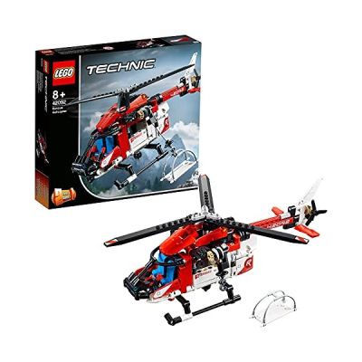 image LEGO Technic L'hélicoptère de secours Jeu de construction, 325 Pièces 42092