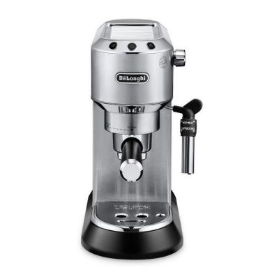 image De'Longhi Dedica Style, Machine expresso pour préparer des boissons café et lactées, EC685M, Acier Chromé